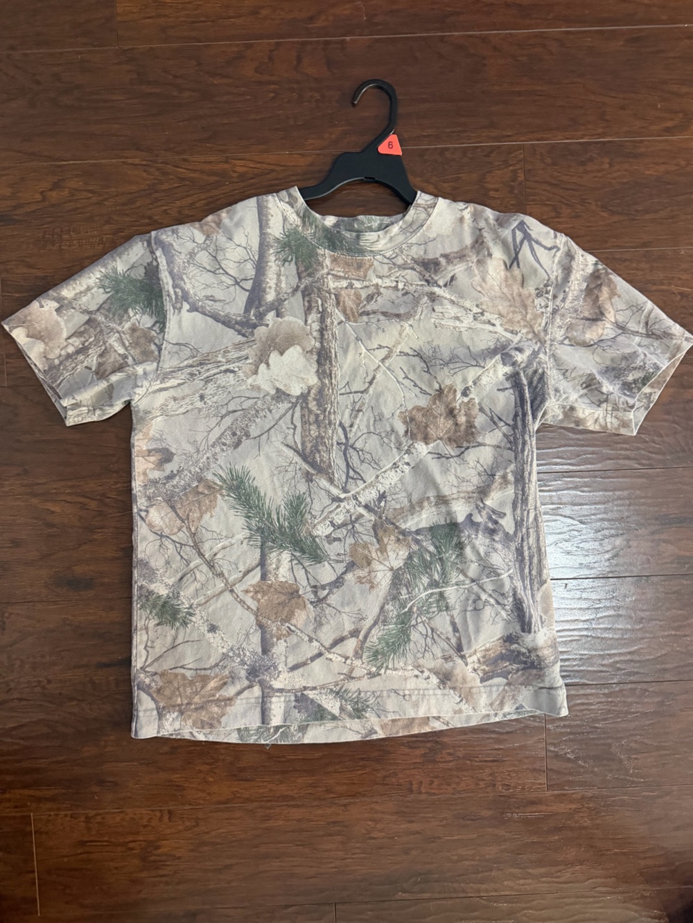 Hollister Short-Sleeve Camo Tee in Beige, Green, Brown